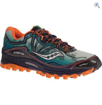 Saucony Xodus 6.0 Men's Trail Running Shoe - Size: 7 - Colour: Blue-Orange Saucony Xodus 6.0 Men's Trail Running Shoe - Size: 7 - Colour: Blue-Orange